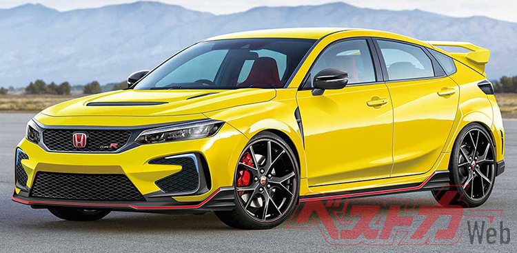 2022 HONDA CIVIC TYRE-R จะมาพร้อมกับเครื่องยนต์ไฮบริด ให้กำลังสุดสุด 400-แรงม้า