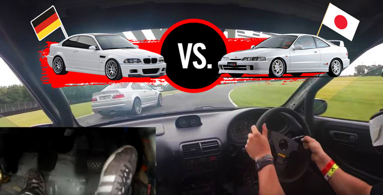 [วิดีโอ] HONDA INTEGRA (DC2) วิ่งไล่กวด BMW M3 (E46) อย่างเอาเป็นเอาตาย